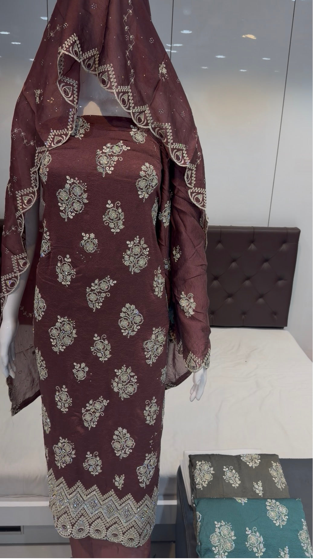 Zarkhan, Zardozi & Bead-Work Suit